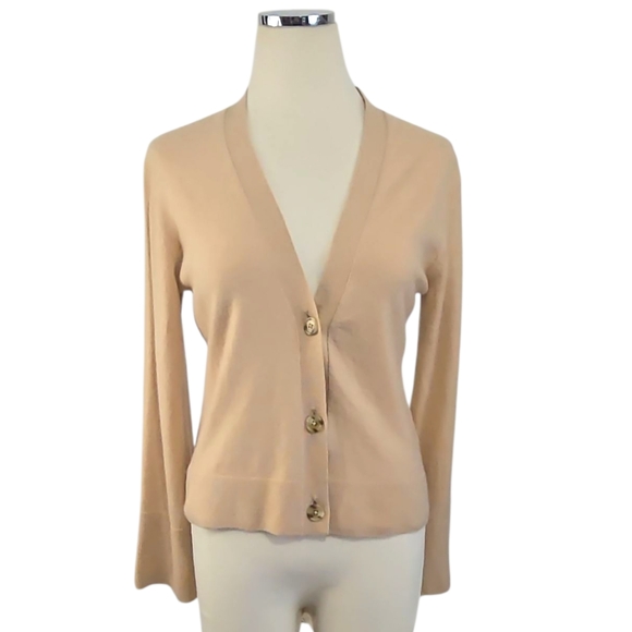 J. Crew Featherweight Cashmere Cinched-Waist Cardigan...